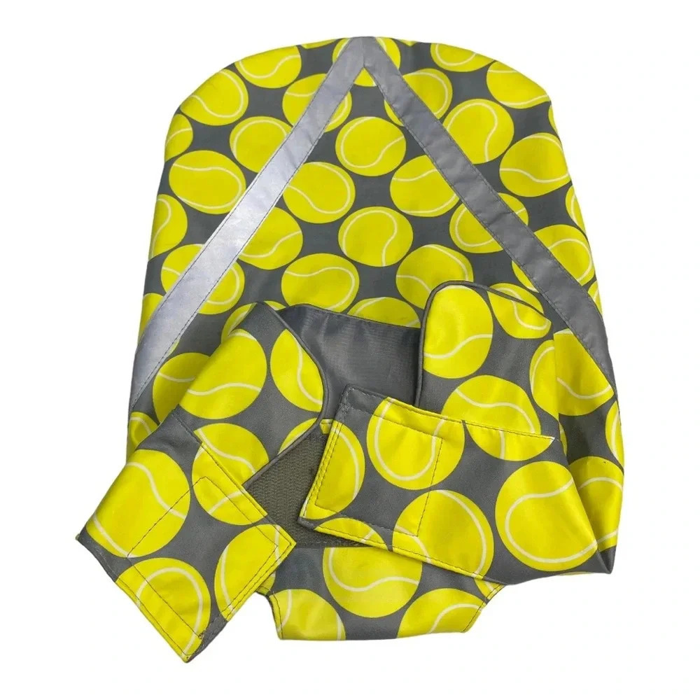 Small dog‎ tennis ball raincoat medium